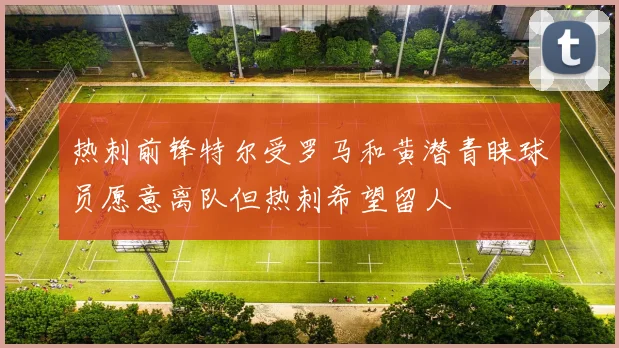热刺前锋特尔受罗马和黄潜青睐球员愿意离队但热刺希望留人